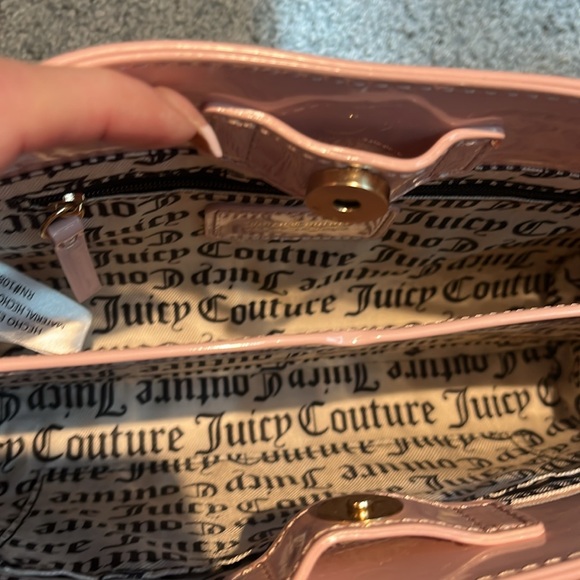 Juicy Couture Pink Clutch with Bow Detail - Picture 6 of 6